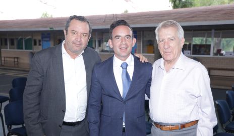  Humberto Abaroa, Benjamín Conde y Alfonso Anaya.