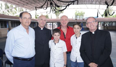  Ricardo Gómez, Padre, Gabriel, Jordi y Jordi Vilet y Padre Gabriel Del Valle.