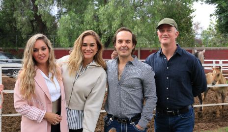  María Torres, Danaé Enríquez, Santiago Zamanillo y Maximiliano de Alba.
