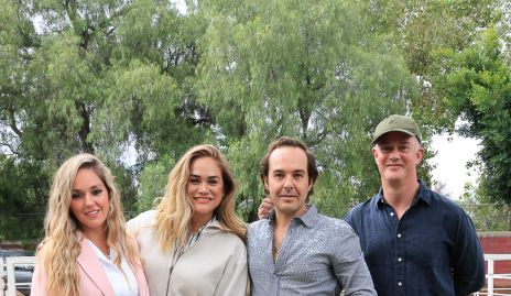  María Torres, Danaé Enríquez, Santiago Zamanillo y Maximiliano de Alba.