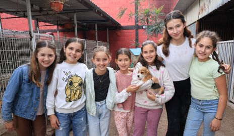  Catalina de Alba, Paula Labastida, María Inés Zamanillo, María Inés Herrera, Valeria Cortés, Máxima de Alba y María Inés Zamanillo.
