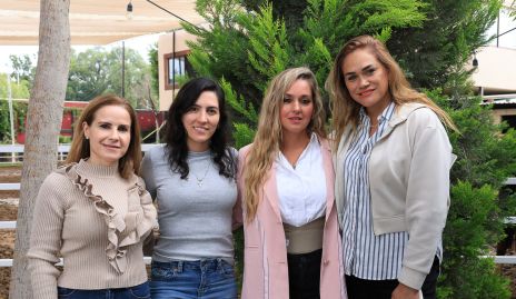  Michelle Baeza, Claudia Díaz de León, María Torres y Danaé Enríquez.