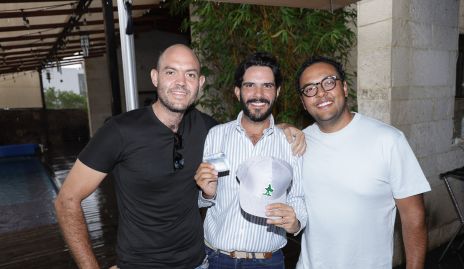  Ricardo Purata, Anuar Zarur y Xavier Campos.