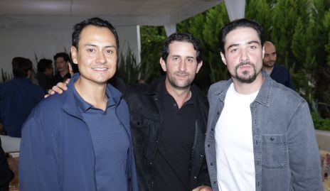  Ricardo Leos, Santiago López y Mauricio Zollino.