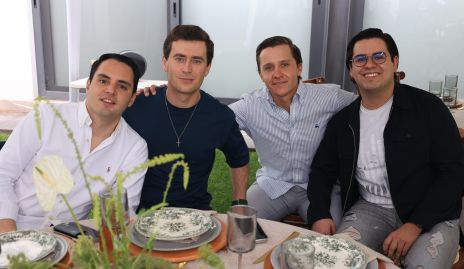  Santiago Rodríguez, Iñaki Mendizábal, Franco Safont y Daniel Reyes.