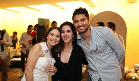  Daniela González, Daniela Monsiváis y Luis Pablo Zacarías.