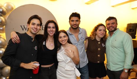  Diego González, Daniela Monsiváis, Luis Pablo Zacarías,  Galilea Cárdenas y Fernando Zamarrón.
