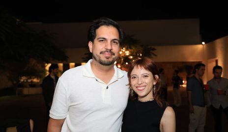  Diego Martínez y Gaby Aguilar.