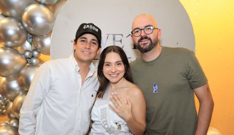  Gerardo Martínez, Dani González y Andrés Domínguez.