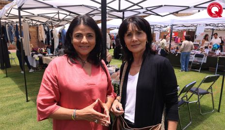  Renata Giraud y Vicky Fernández.