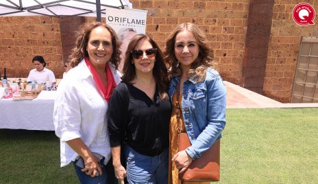 Alejandra Treviño, Edith Pérez y Lorena Villalobos.