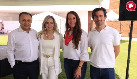  Fernando Díaz de León, Paty Annette Ruiz, Perla Méndez y Benjamín Jiménez.