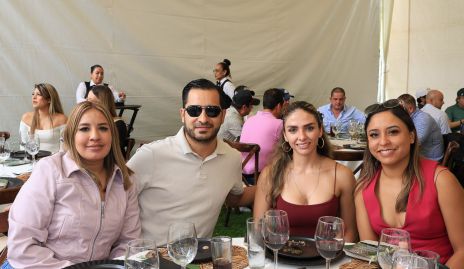  Bomi López, Rodolfo Gutiérrez, Andrea Alba y Daniela Zárate.