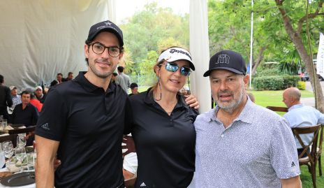 Luis César Valencia, Guille Hernández y Francisco Morales.