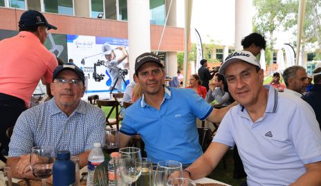  Marcelo Meade, Carlos Rangel y Alejandro Narro.