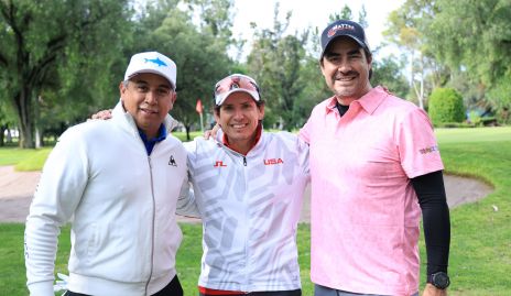  Carlos Barragán, Chuy Rosillo y Carlos Torres.