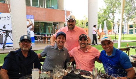  Daniel Tejeda, Rafael Villanueva, Guillermo Ramírez, Carlos Torres y Carlos Barragán.