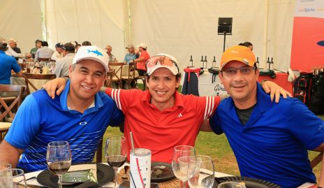  Carlos Barragán, Chuy Rosillo y Juan Manuel García.