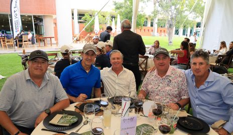 Adolfo Arriaga, Gildo Gutiérrez, Jorge Gómez, Jacobo Payán y José Antonio Hernández.