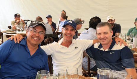 Ramón Pérez, Roberto Celis y Alfredo Casaubón.