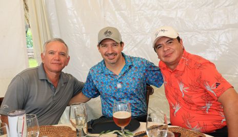  Rafael Humara, Mario Noriega e Iván Ramírez.