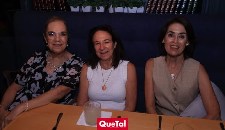  Claudia Neuman, Bertha Maza y María Elena Torre.