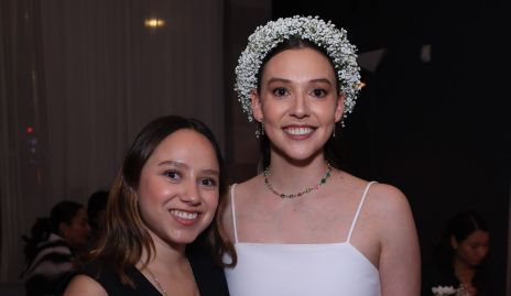  María José Torres y Alejandra Morales.