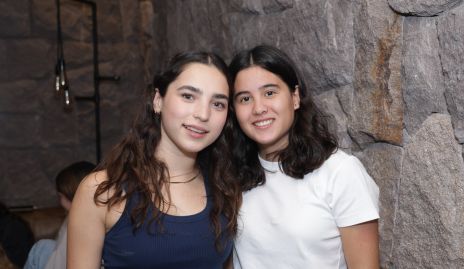  Camila del Bosque y María Navarro.