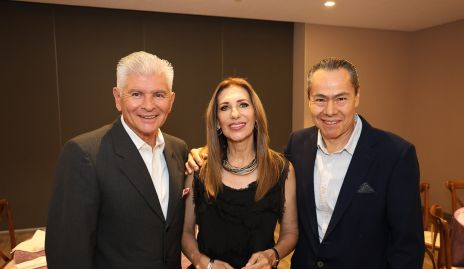  Heriberto González, Mónica Celis y Miguel Castillo.