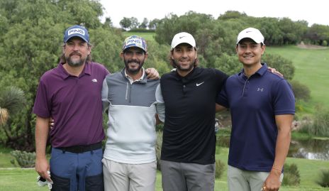  Diego  Rodríguez, Anuar Zarur, Daniel Enríquez y Ricardo Leos.