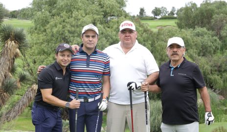  Fernando Delgadillo, Edgardo Longoria, Pancho Duque y Rodolfo García.