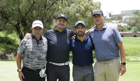  José Barrera, Carlos Aguilar, Gibrán Delsol y Fernando Arredondo.