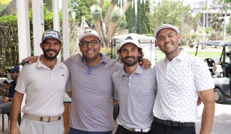  Anuar Zarur, Xavier Campos, Efraín Barrera y Ricardo Purata.