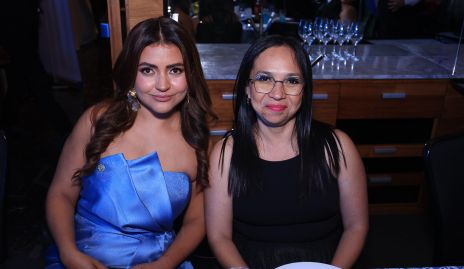  Lucía Alvarado y Lizeth Ortiz.