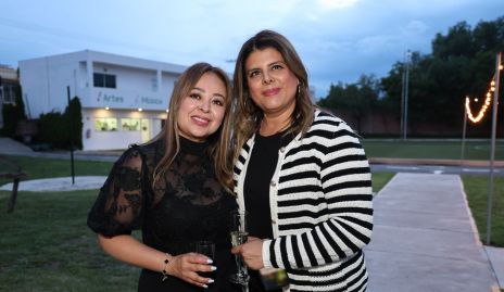  Angélica de la Fuente y Fabiola Ayala.