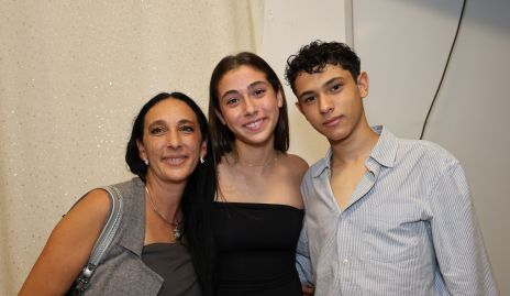  Karina Mosti, Camila y Facundo Bao.