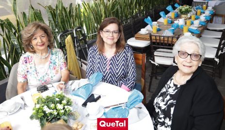  Coco Espinosa, Maribel de Alba y Reyna Suárez.