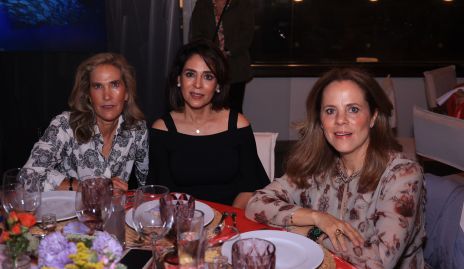  Claudia Quiroz, Maribel Lozano y Paty Fernández.