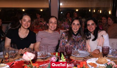  Navile Saenz, Fernanda Torres, Sofía Ascanio y Adriana Olmos.