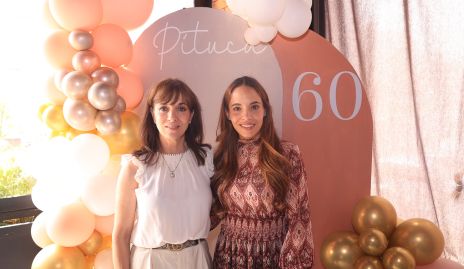  Pituca Espinosa con su hija Fer Paredes.