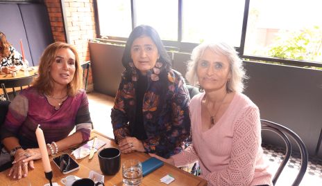  María Elena Ávila, Rocío Espinosa y Laura Díaz.
