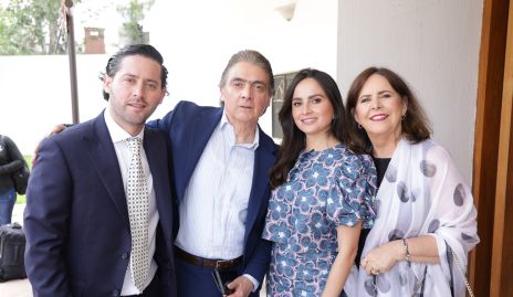  Abraham Salgado, Abraham Salgado, María José Salgado y Rosy Somohano.