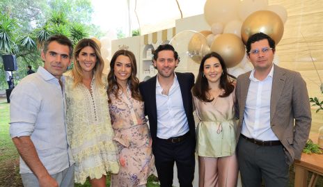  Daniel Dauajare, Martha de la Rosa, Gaby Díaz Infante, Abraham Salgado, Yusa de la Rosa y Rodrigo Palos.