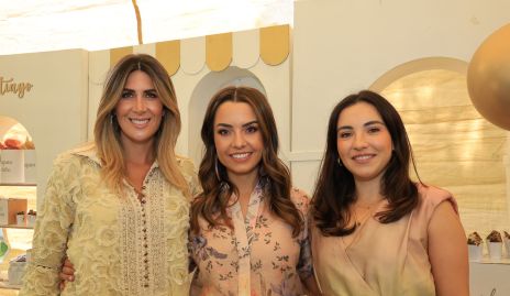  Martha de la Rosa, Gaby Díaz Infante y Yusa de la Rosa.