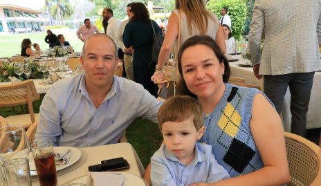  Andrés, Sofía y Bosco.