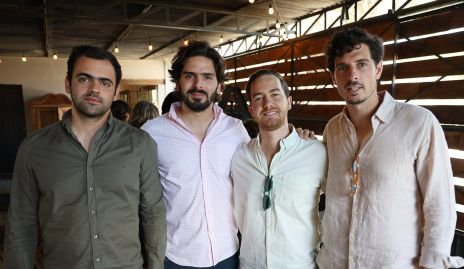  Juan Pablo Abud, Ricardo Abud, Alejandro Gómez y Diego Jourdain.