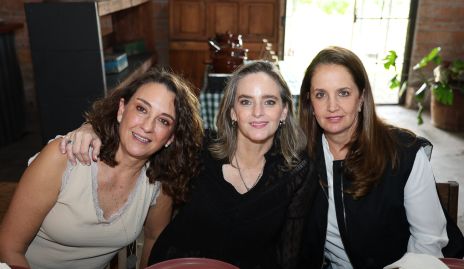  Gloria Martínez, Irene Loyo y Montse Fonte.