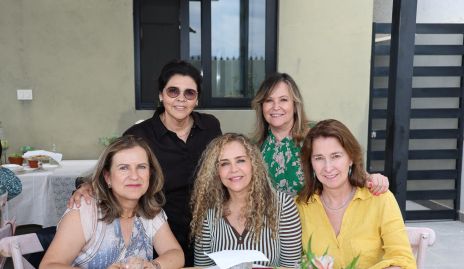  Marlú Mendizábal, Paty Valadés, Gabriela Serment, Ingrid Pérez y Claudia Garza.
