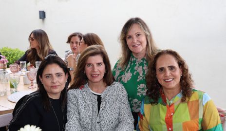  Rocío Ortuño, Ana Lucia Díaz, Ingrid Pérez y Alejandra Treviño.