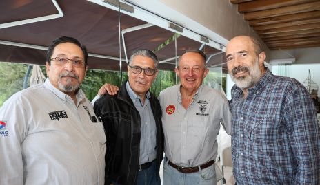  Luis Alemán, Carlos Silos, Ernesto Salazar y Ernesto Espinosa.